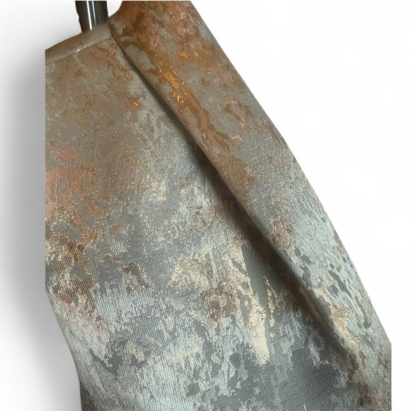 Vince Camuto Metallic Brocade Fit & Flare Dress – Size 12 Holiday Party Dress - Picture 10 of 16